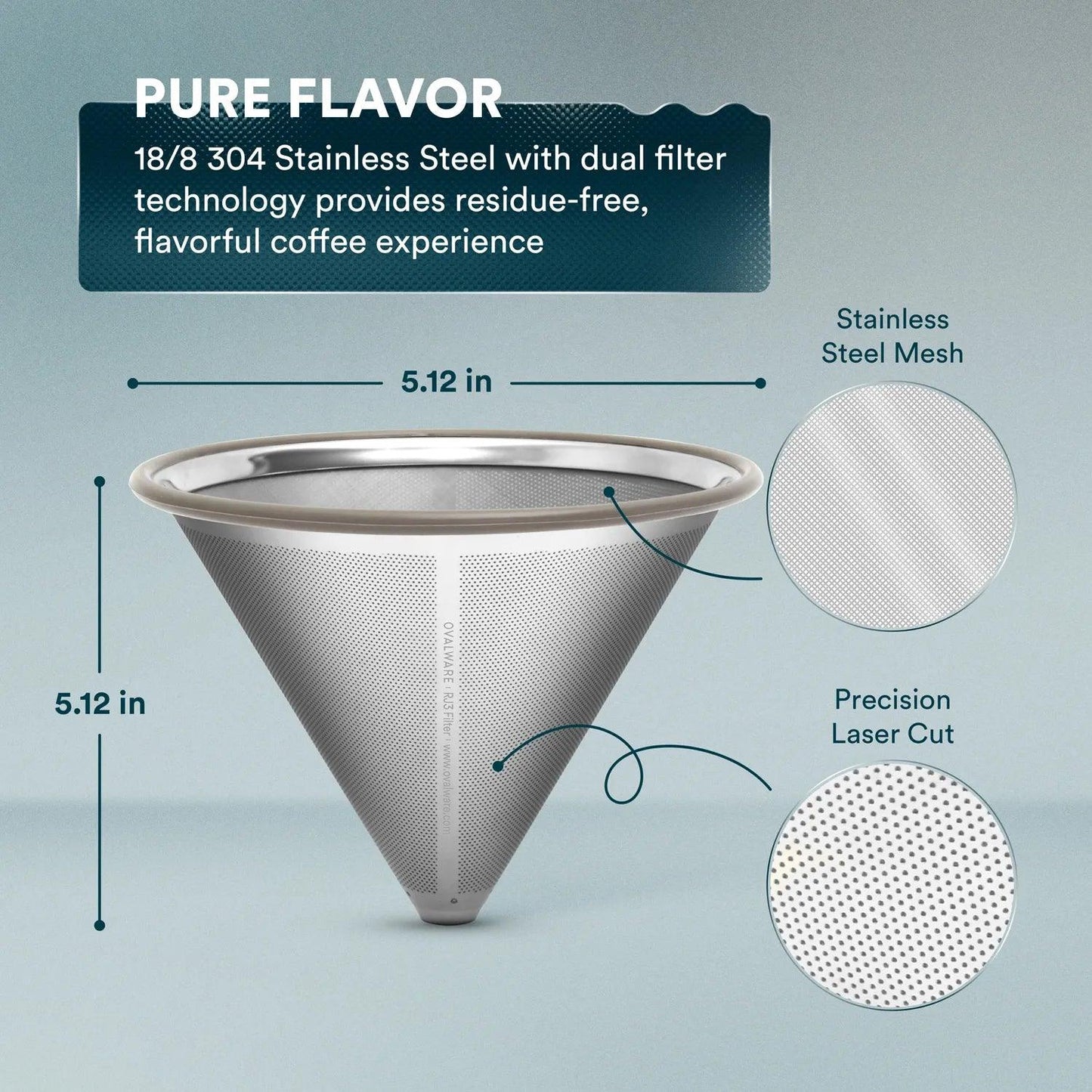 
                  
                    Stainless Steel Coffee Filters
                  
                