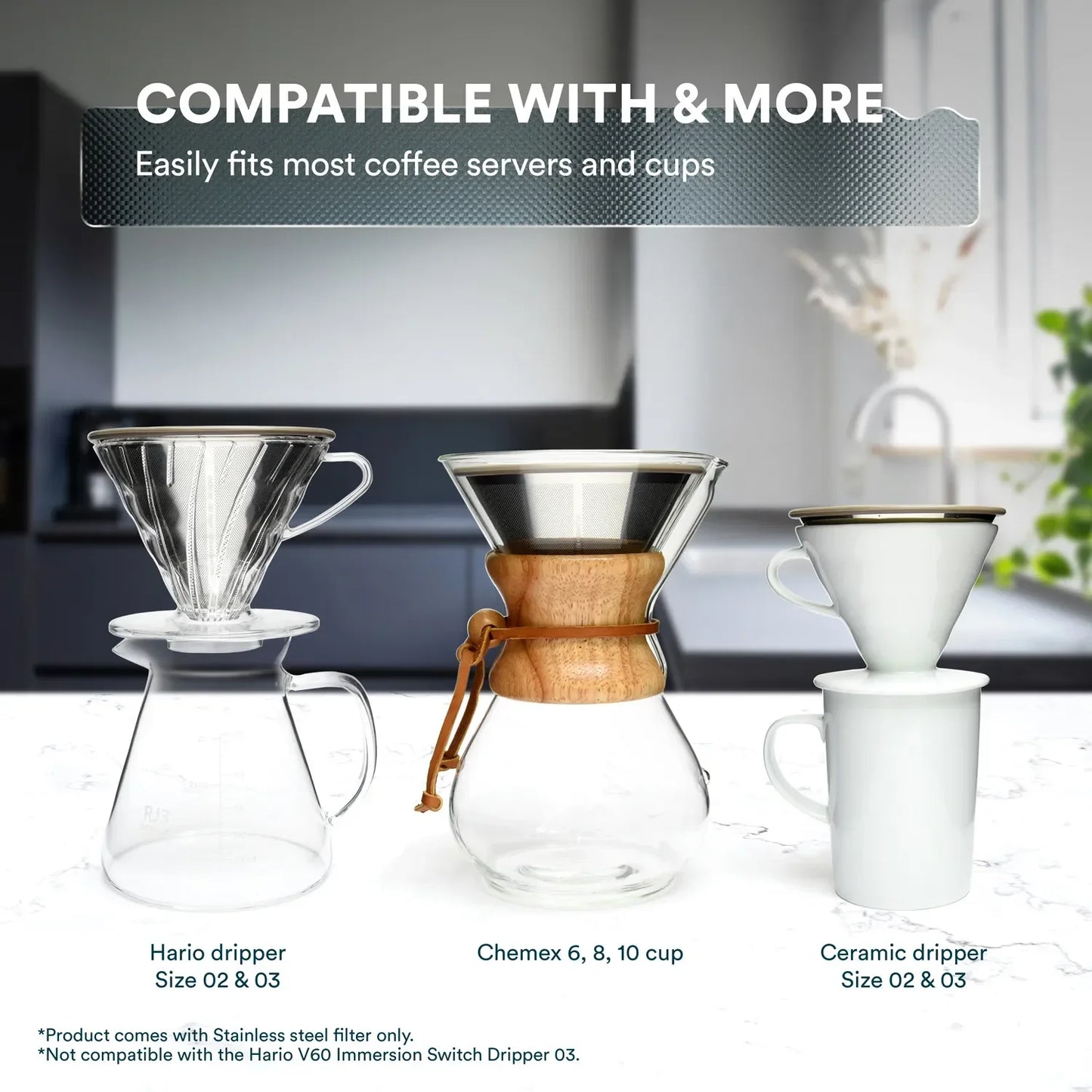 
                  
                    Stainless Steel Coffee Filters
                  
                