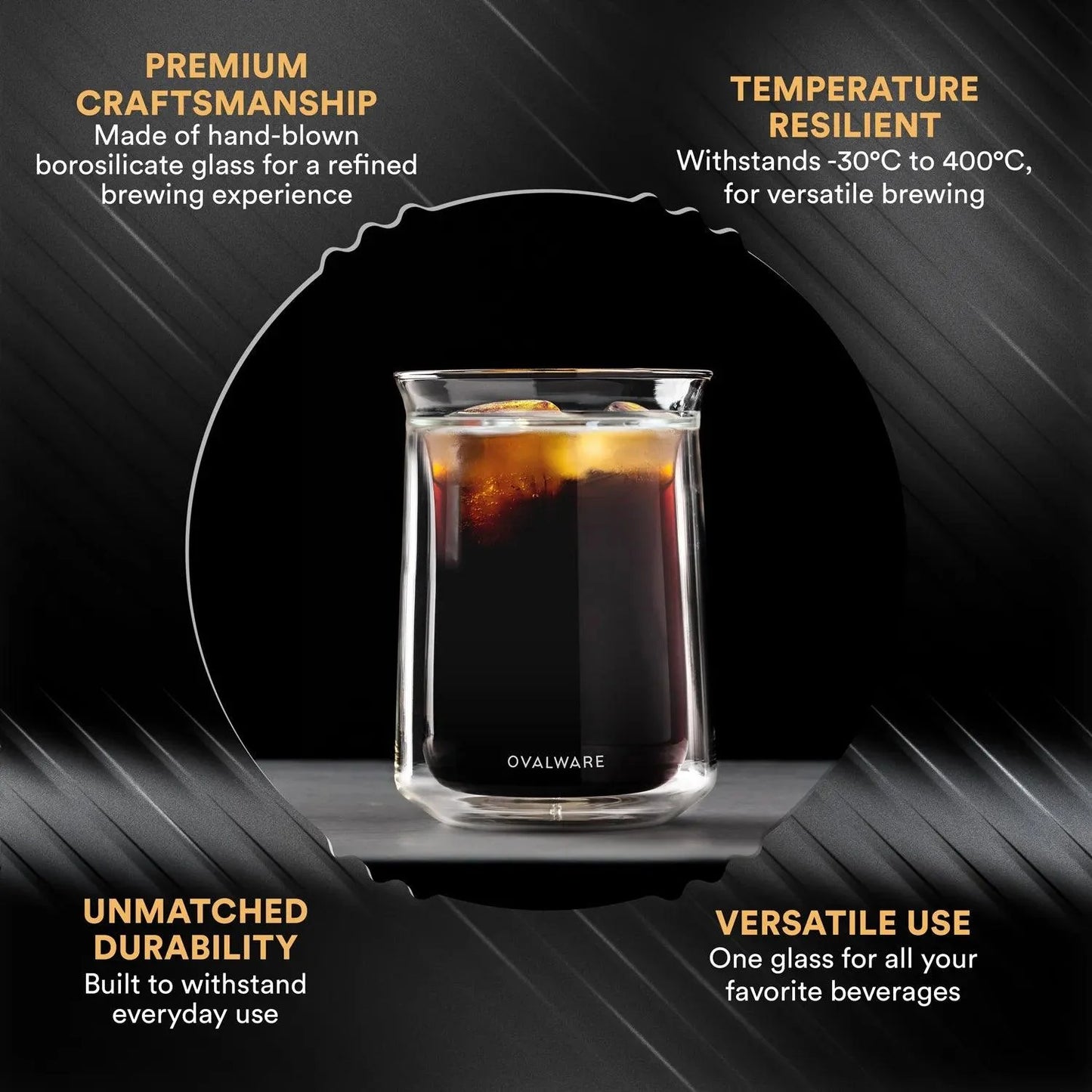 
                  
                    Double Wall Coffee Tasting Glass - 350mL/12oz
                  
                