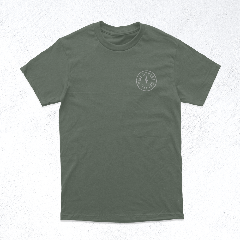 Green Coffee Wings Tee