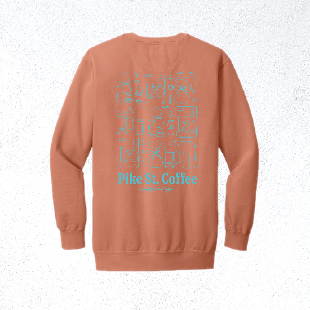 Terracotta Coffee Gear Crewneck