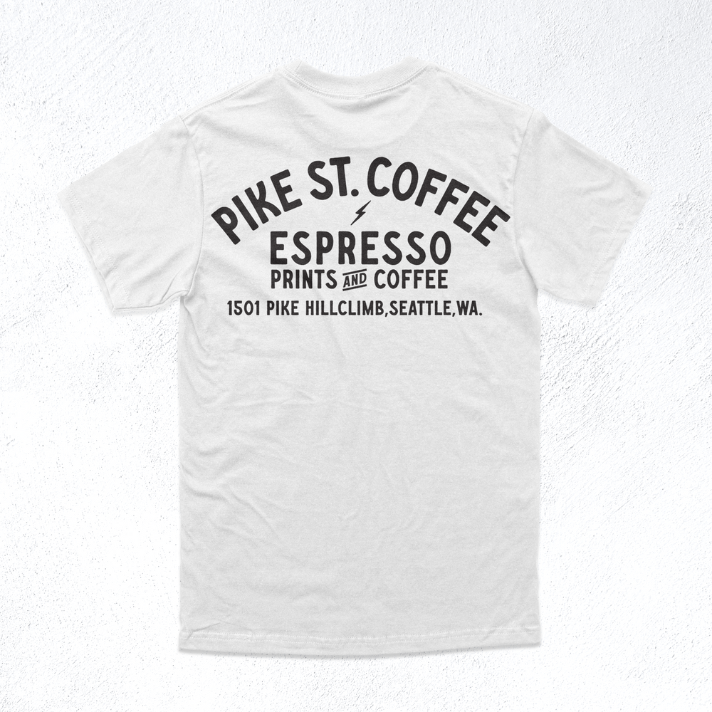 Espresso Black Type Tee