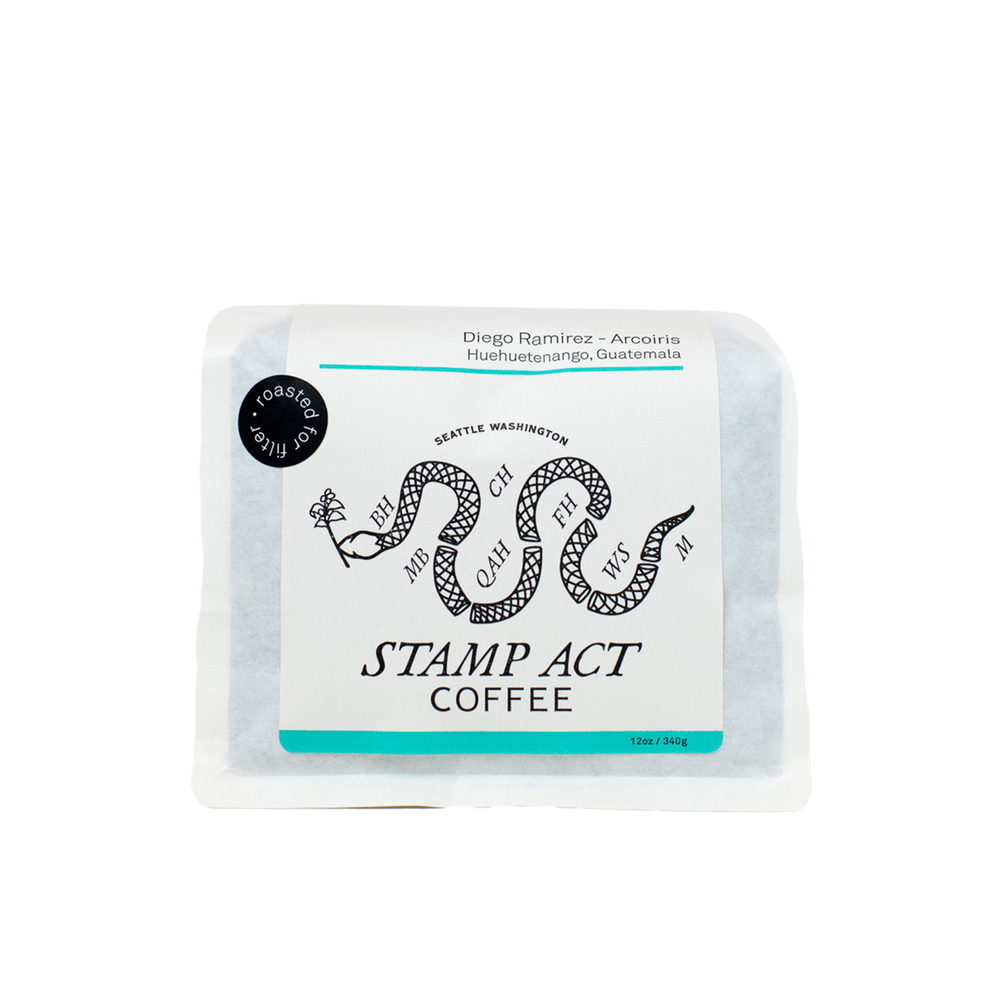 Stamp Act Coffee Bag, Diego Ramirez