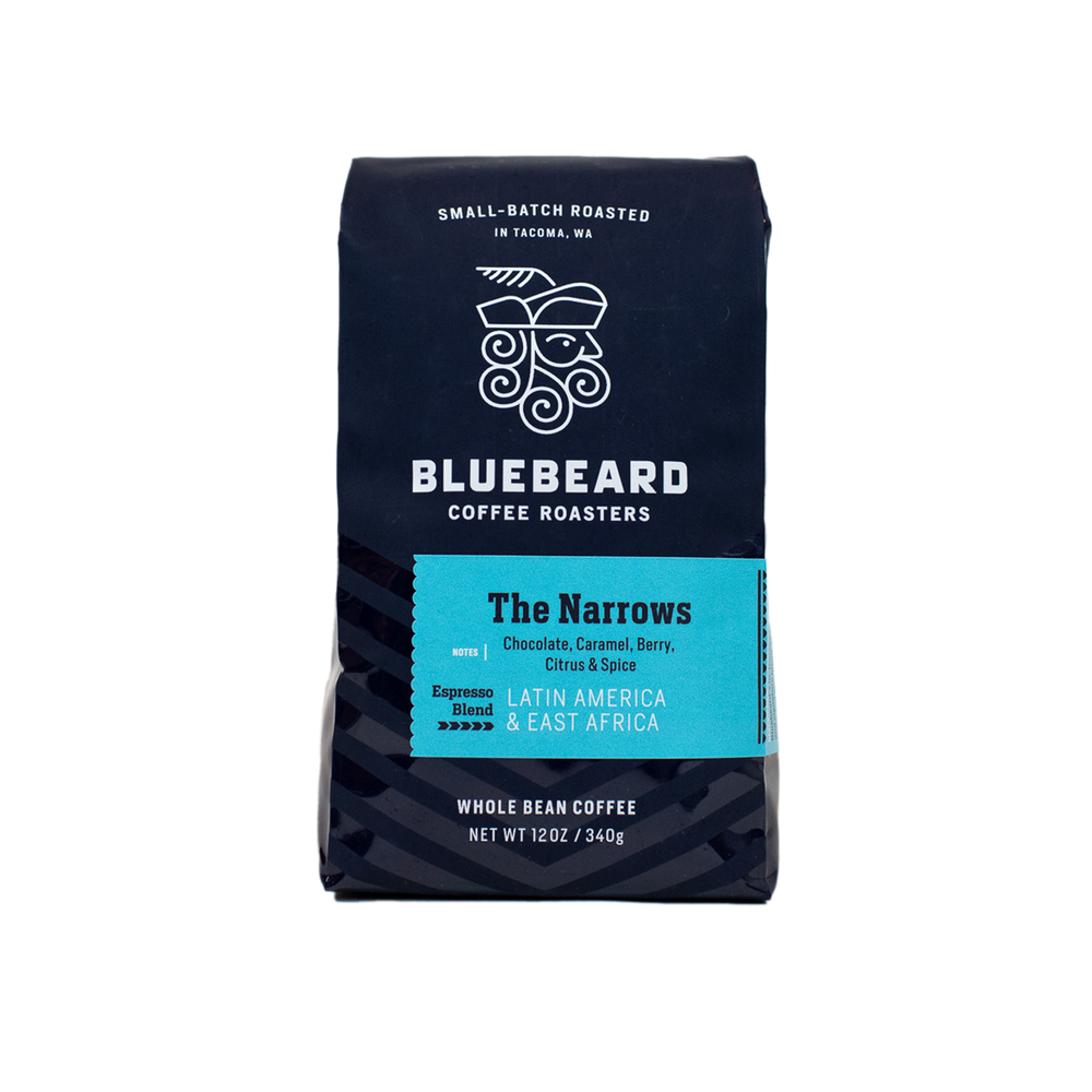 Bluebeard Coffee Bag, The Narrows